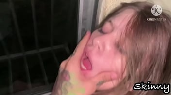 Novinha tarada pedindo rola